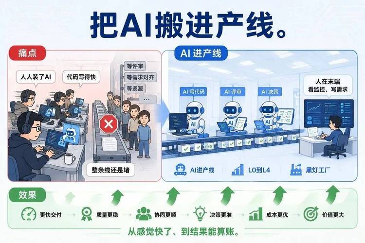 从“黑灯工厂”到“数字员工” 软件业的工业革命与教育软件开发